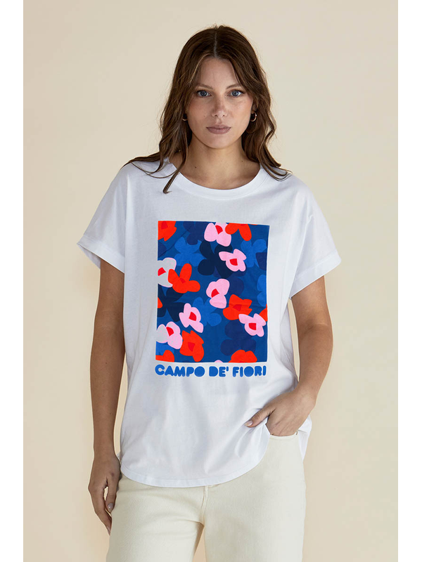 Betty Basic | Hailey Shot Sleeve Tee | Multi