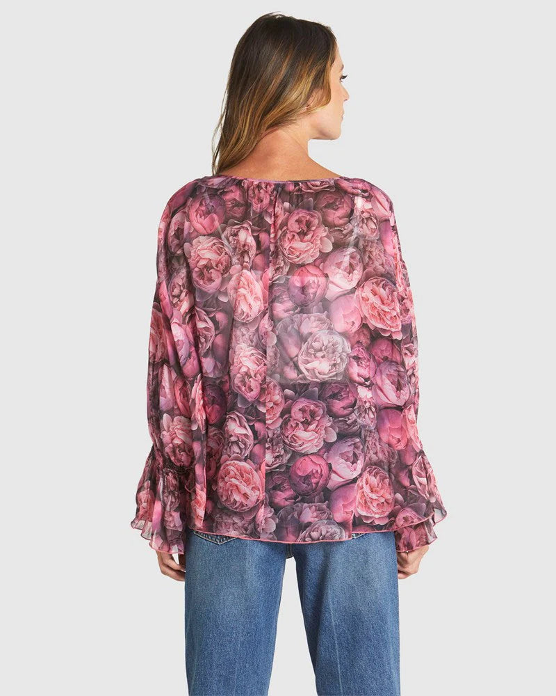 Fate + Becker | Phenomenon Blouse | Peony