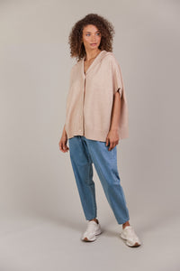 Estel Hood Knit Oat