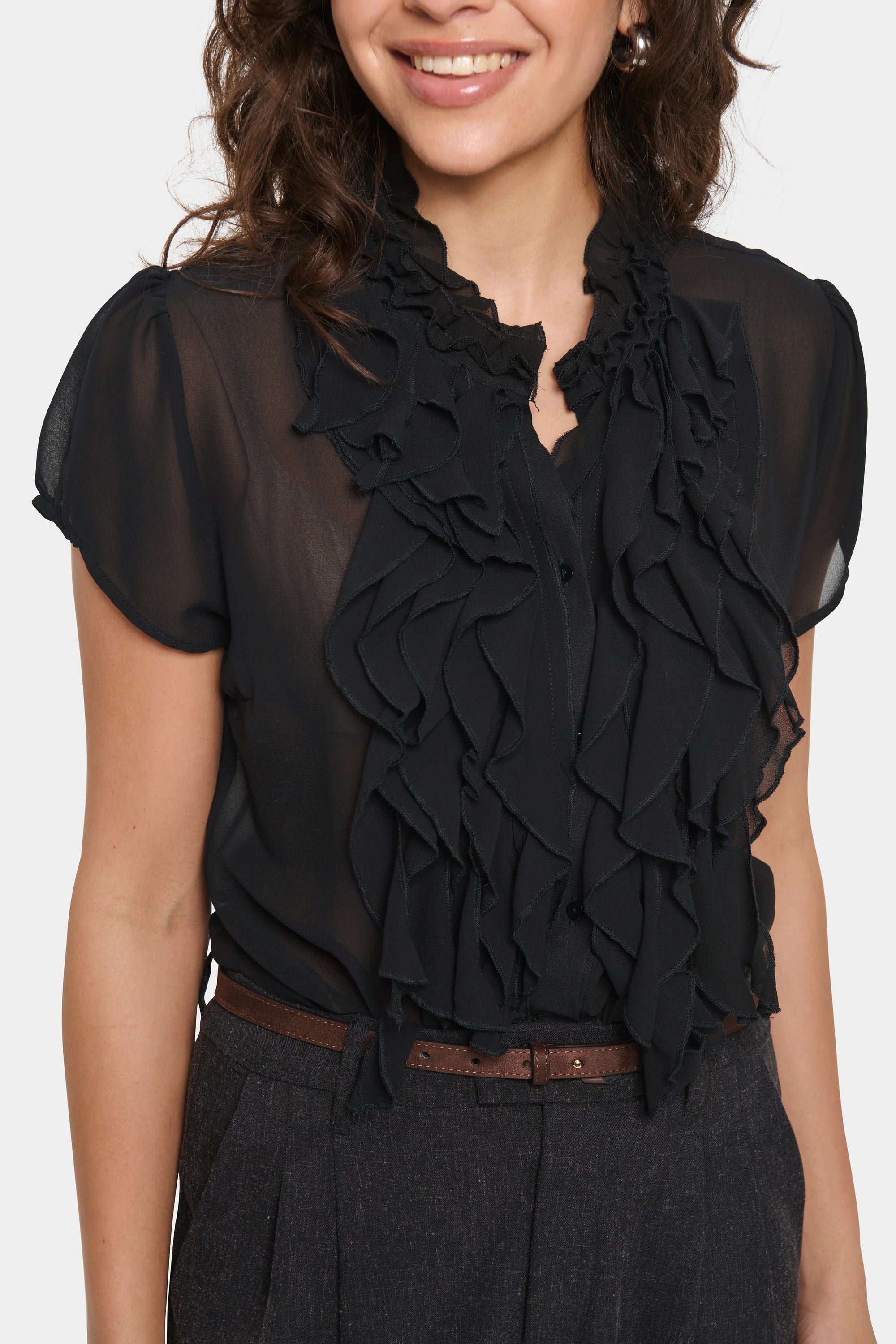 Saint Tropez | Lilja Shirt | Black
