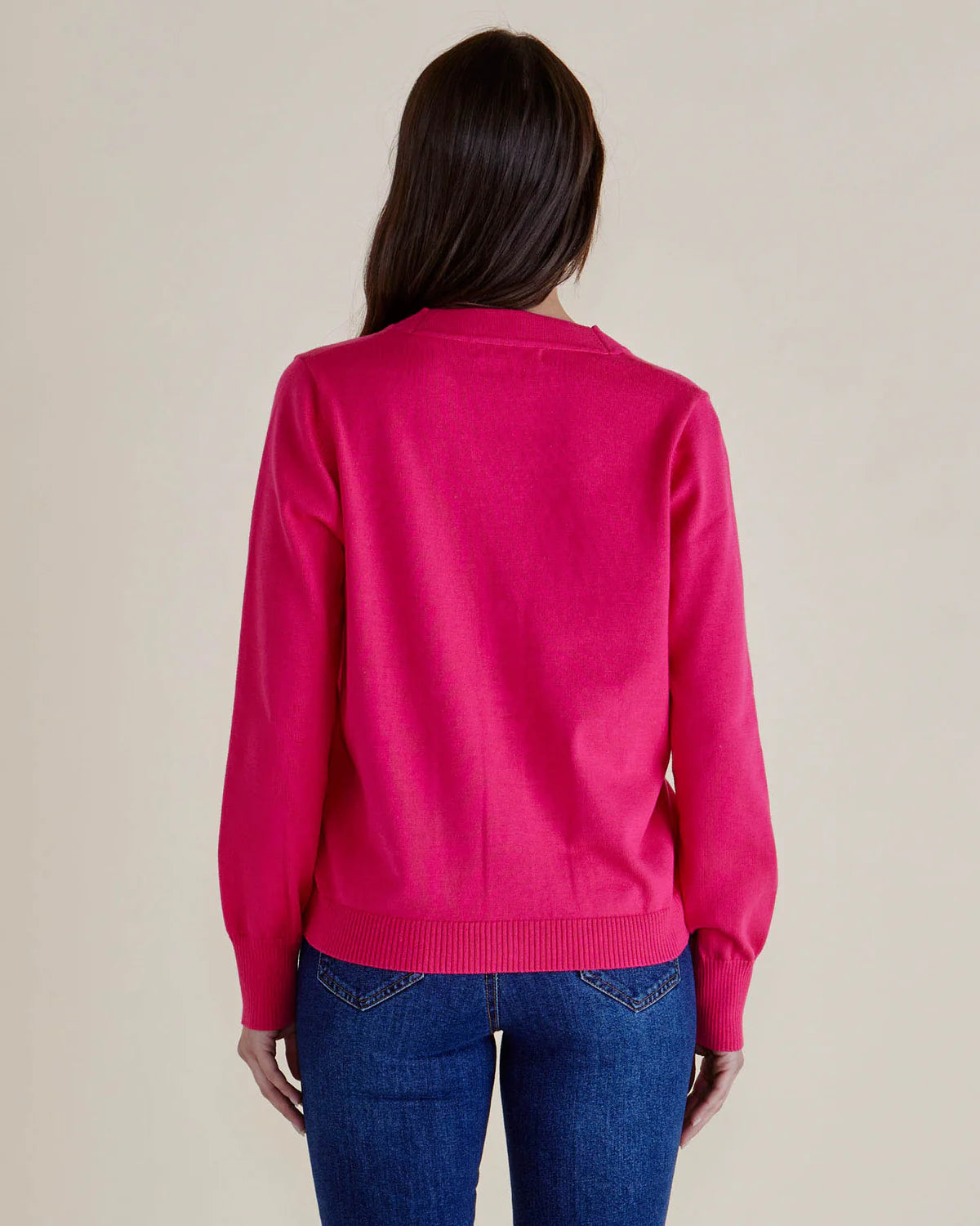 Betty Basic | Leon Knit Cardigan | Pink