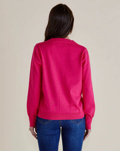 Betty Basic | Leon Knit Cardigan | Pink