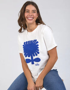 Elm | Madeleine Stamer Tee | Marshmallow