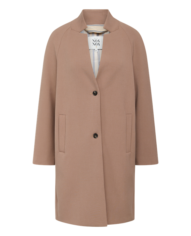 Emma Coat Deep Taupe