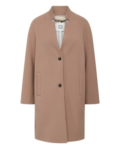 Emma Coat Deep Taupe