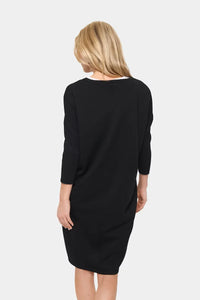 Saint Tropez | Mila Round Neck Dress | Black