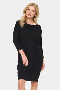 Saint Tropez | Mila Round Neck Dress | Black