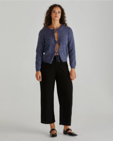 Greta Cardigan Navy
