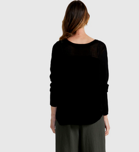 Clarity Knit Jumper Black