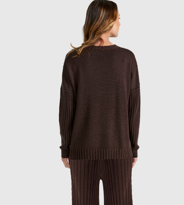 Catalina Knit Chocolate