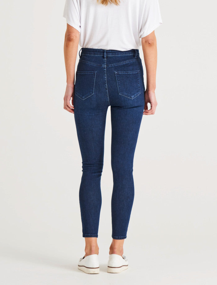 Betty Basics Essential Jeans Indigo Blue