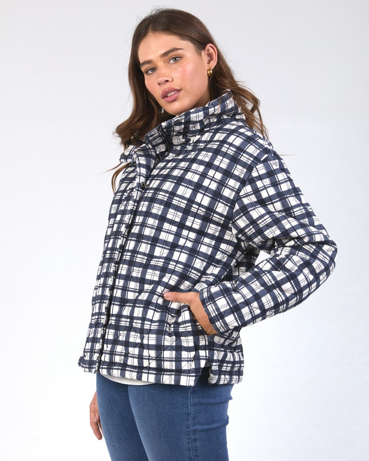 Elm Clea Check Jacket