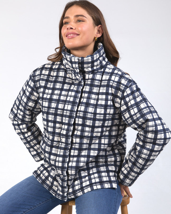 Elm Clea Check Jacket