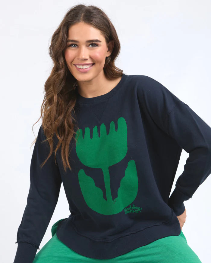Elm | Madeleine Stamer Crew | Navy