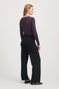 Merino Crew Neck Long Sleeve Tee  Sumak